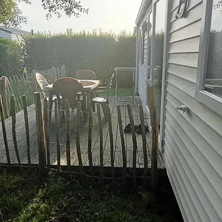 Luxueuze Stacaravan 4pers Met Terras En Tuintje Дом отдыха *